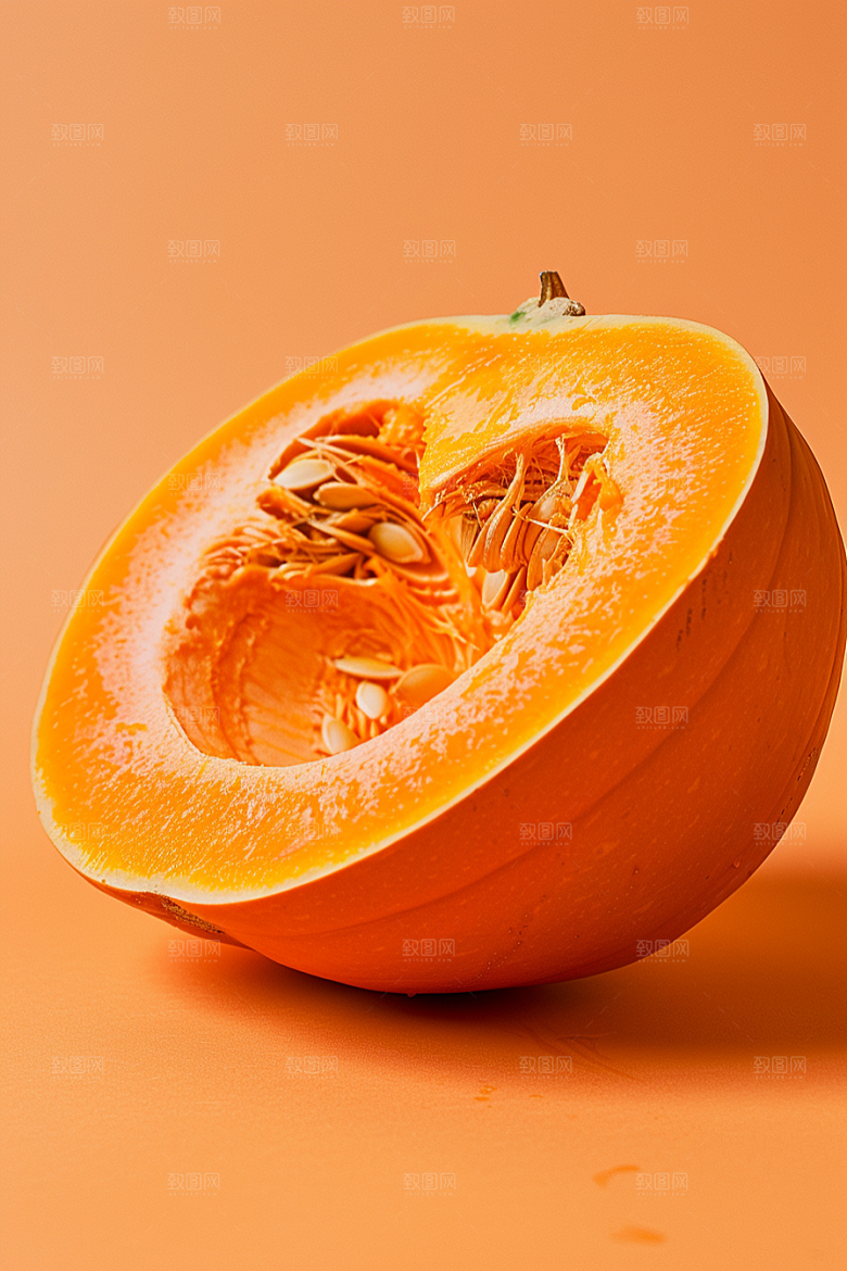 南瓜膳食纤维高清摄影图
