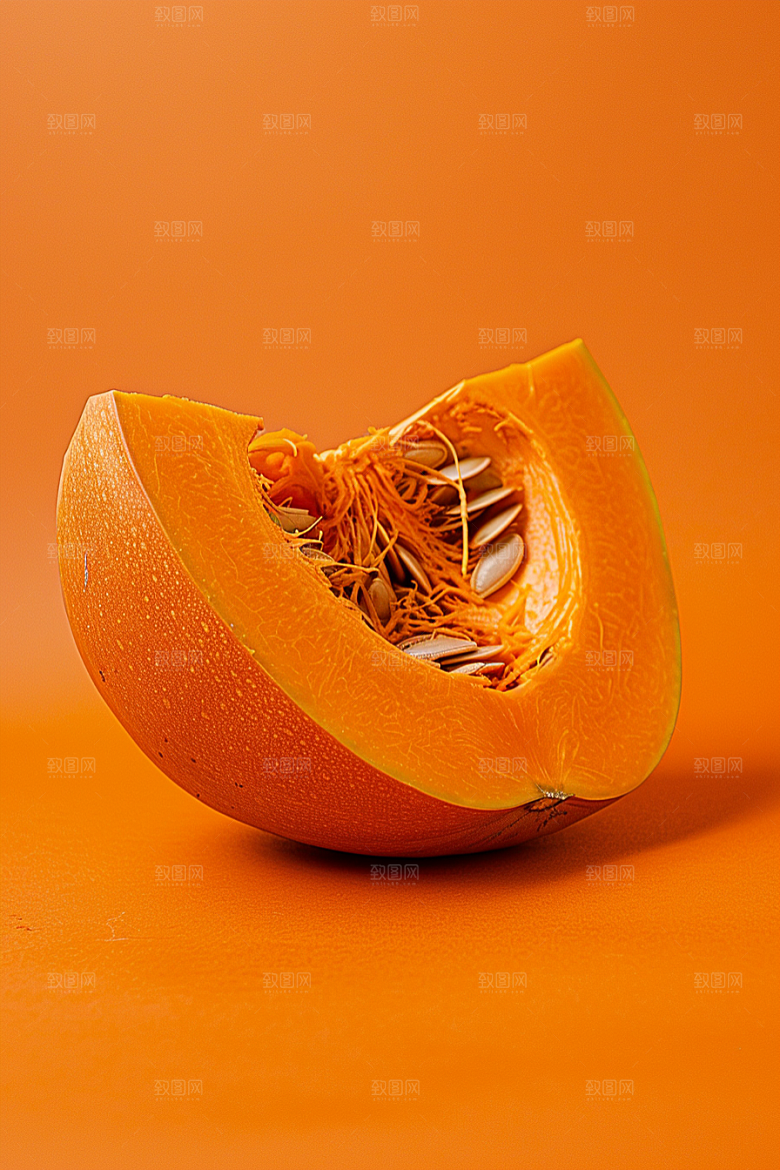 南瓜秋天金色摄影图