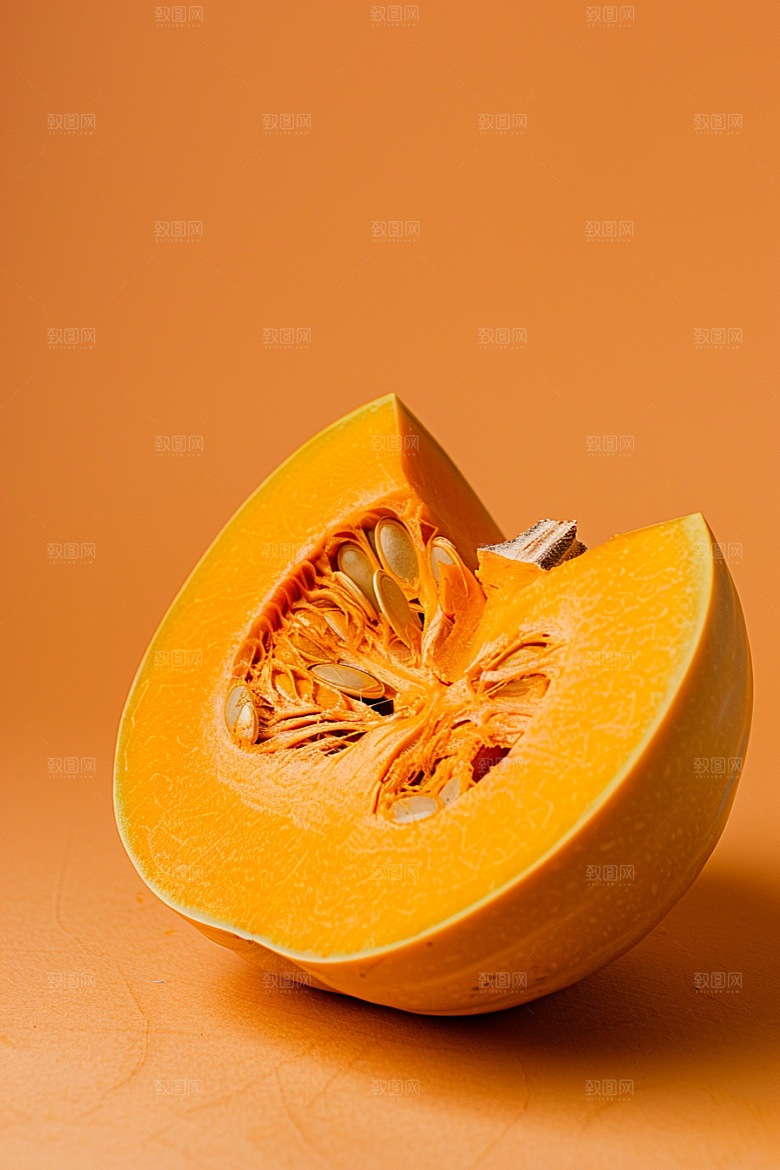 南瓜瓜果食材摄影图