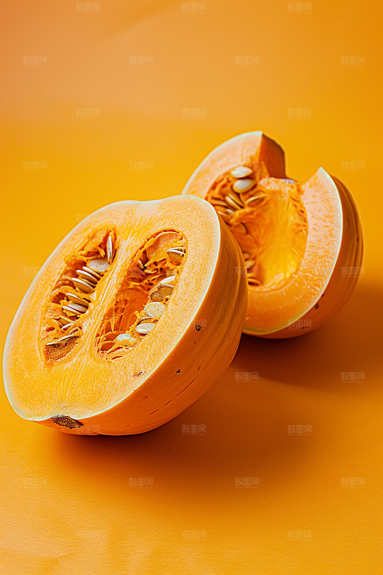 南瓜瓜果秋天摄影图