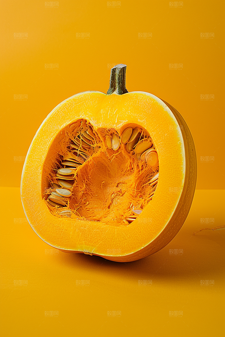南瓜碳水食材摄影图