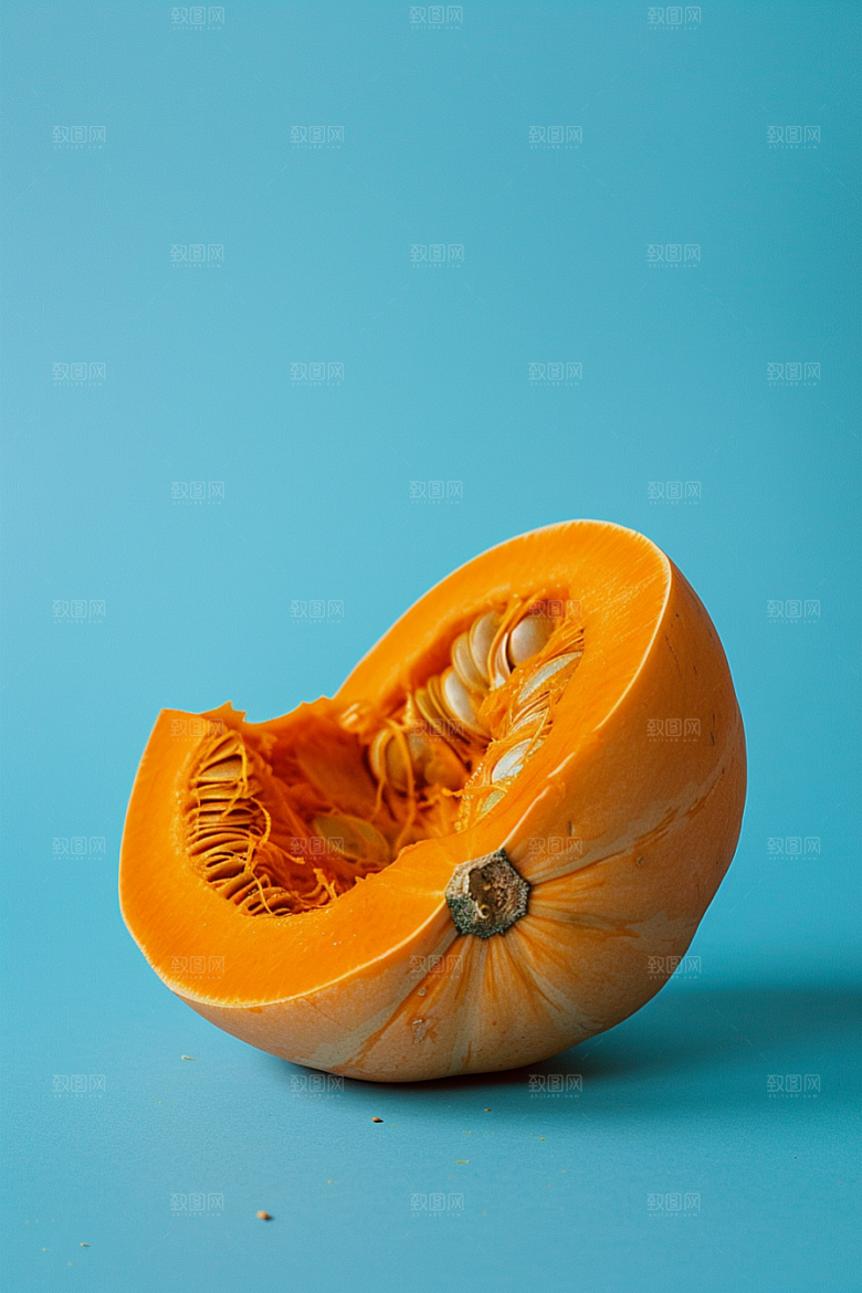 南瓜膳食纤维高清摄影图