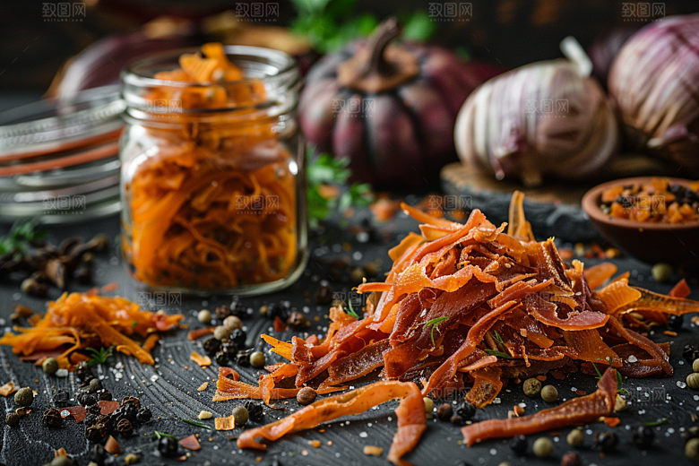 南瓜瓜果食材摄影图