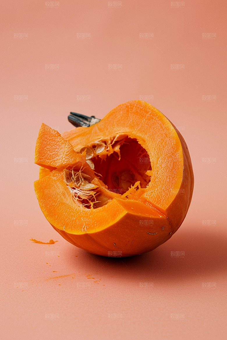南瓜丰收食材摄影图