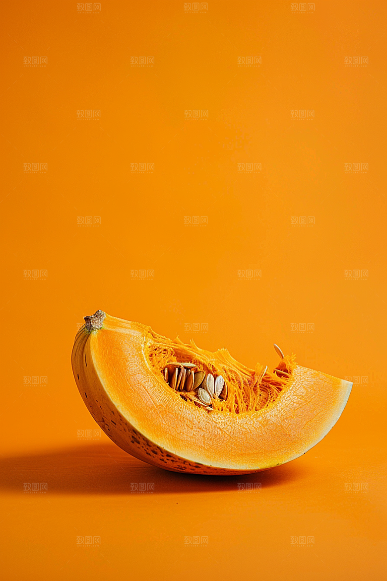 南瓜粮食金色摄影图