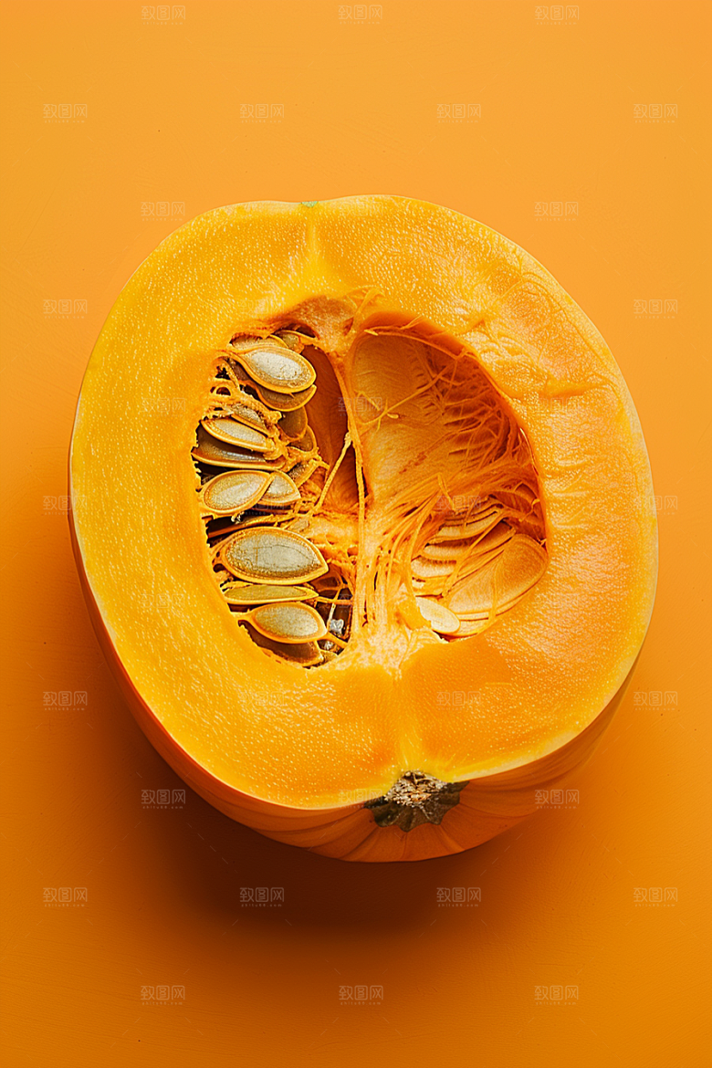 南瓜膳食纤维高清摄影图