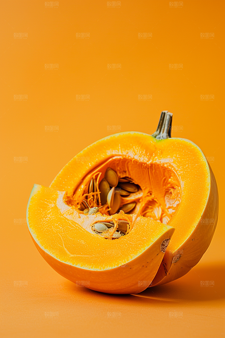 南瓜膳食纤维丰收摄影图