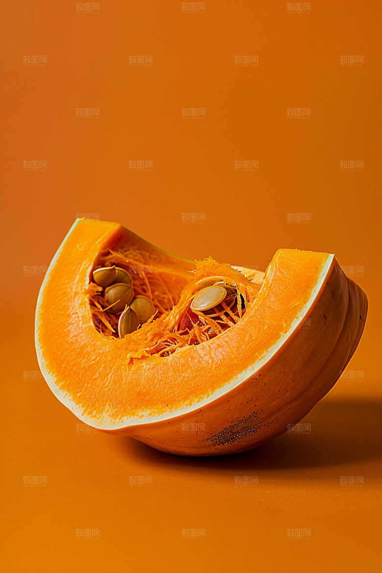 南瓜粮食秋天摄影图