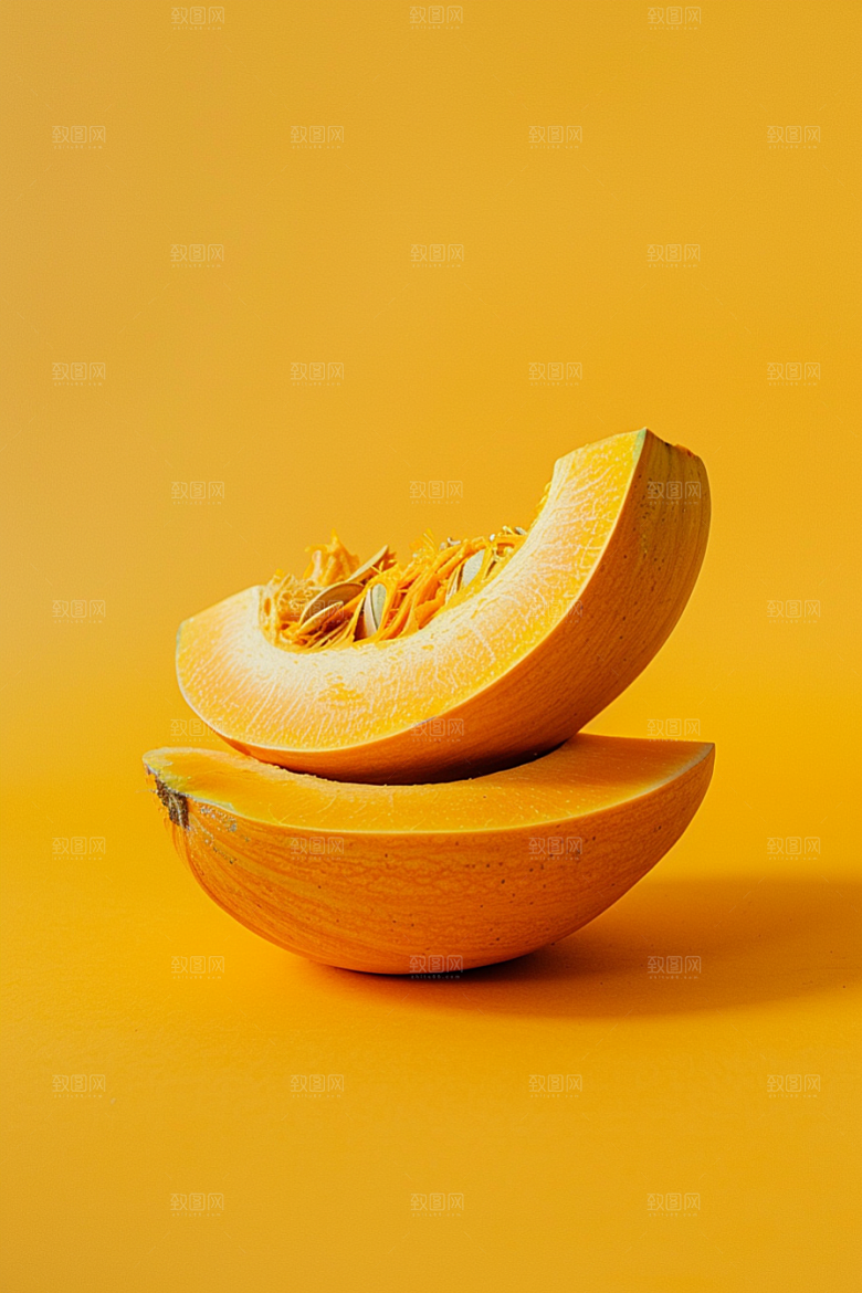 南瓜金色高清摄影图