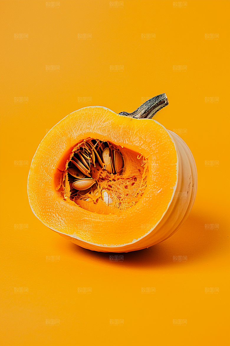 南瓜高清膳食纤维摄影图