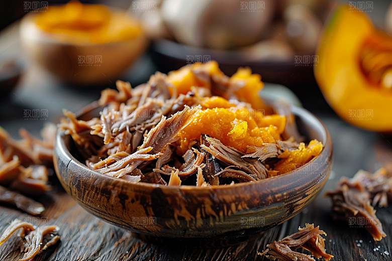 南瓜丰收食材摄影图