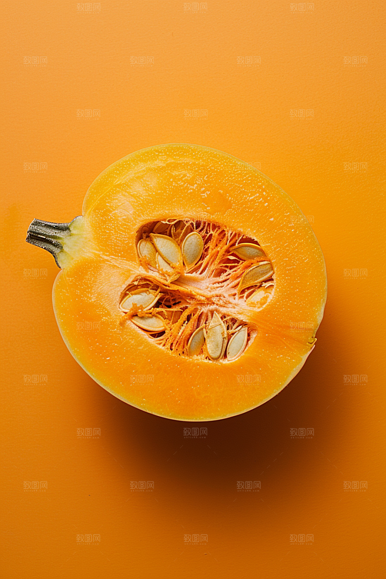 南瓜丰收食材摄影图