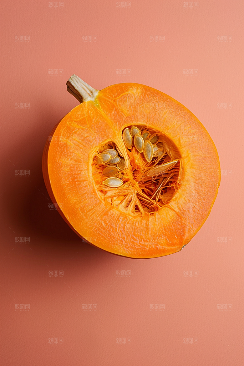 南瓜丰收膳食纤维摄影图