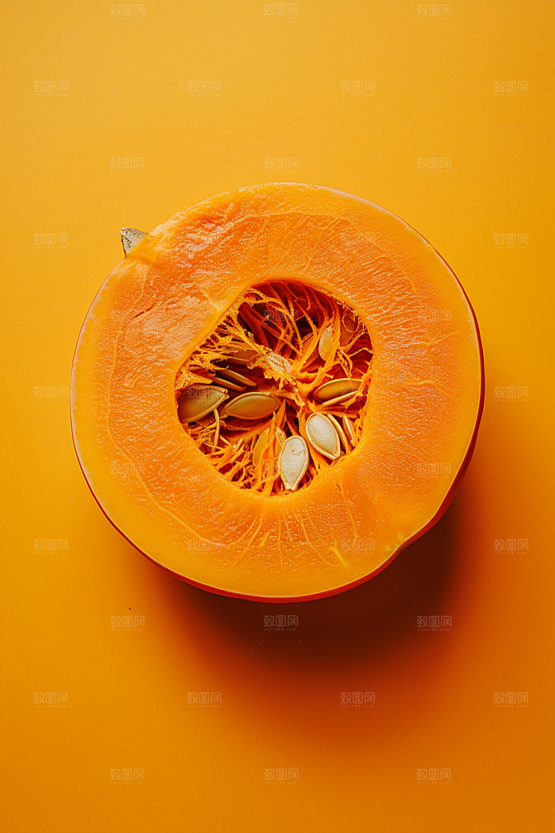 南瓜瓜果食材摄影图