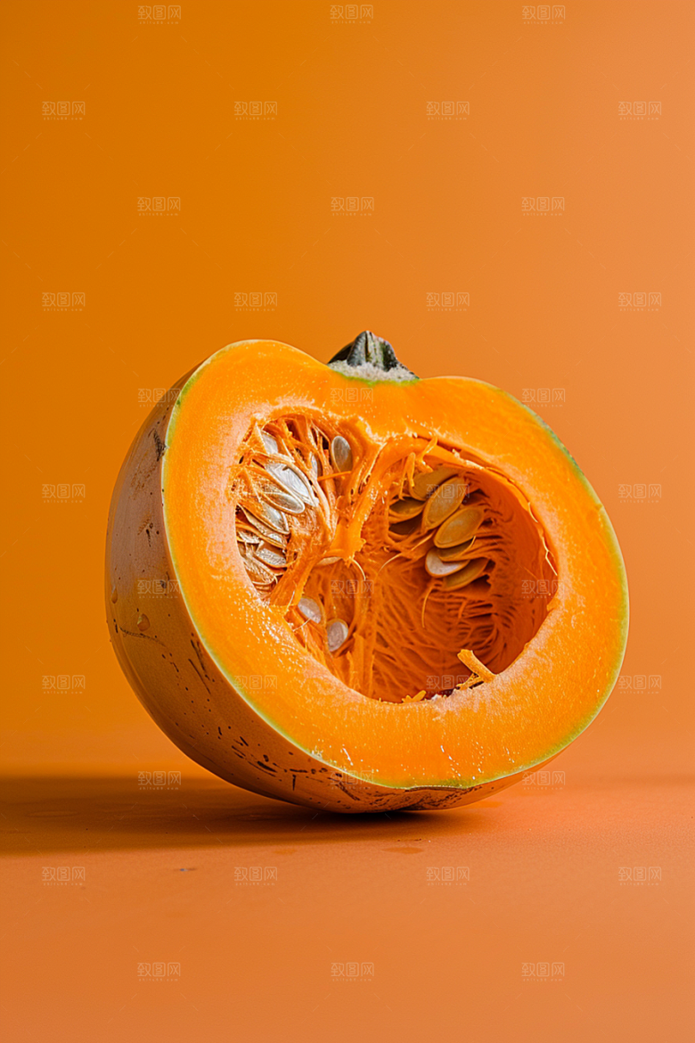 南瓜粮食丰收摄影图