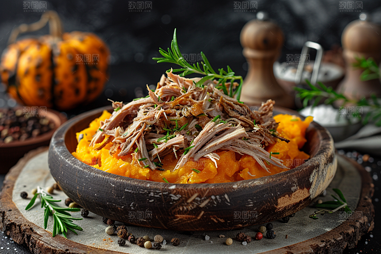 南瓜粮食膳食纤维摄影图