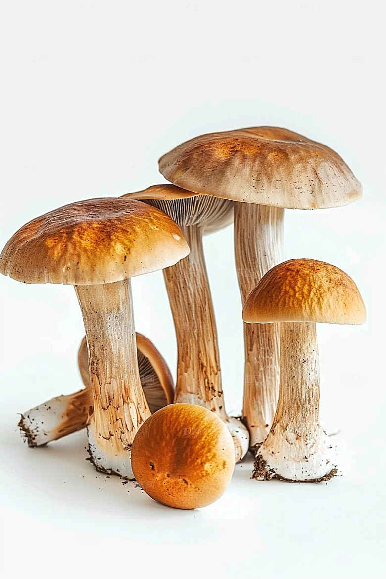 牛肝菌新鲜美食摄影图