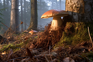 牛肝菌云南蘑菇摄影图