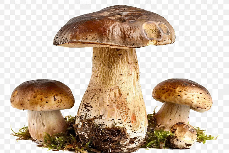 牛肝菌自然新鲜摄影图