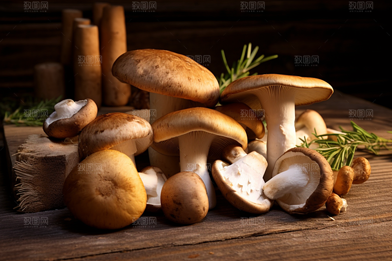 牛肝菌云南蘑菇摄影图