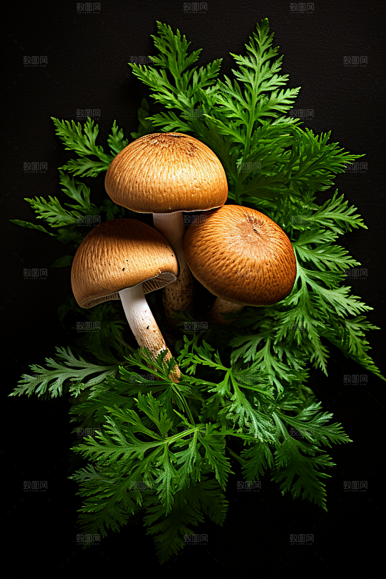 牛肝菌山林云南摄影图