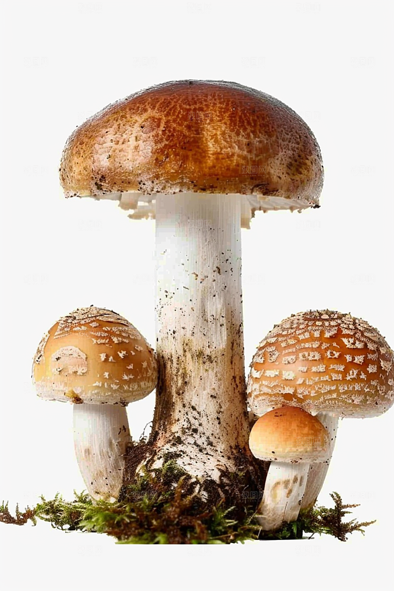 牛肝菌菌子野味摄影图