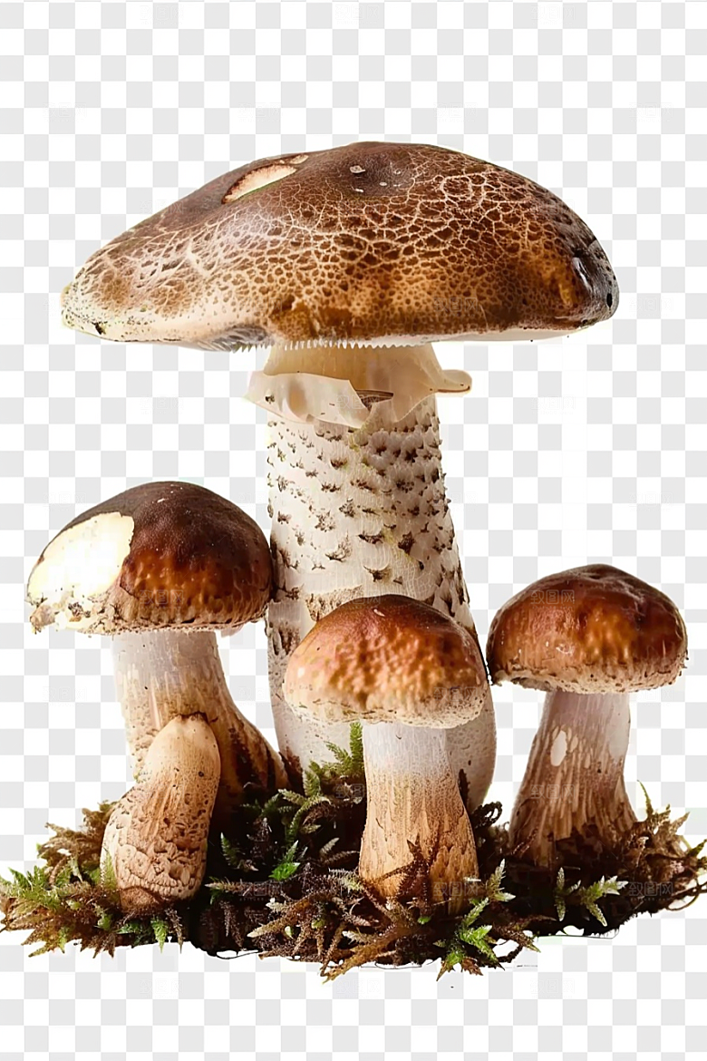 牛肝菌山珍美食摄影图