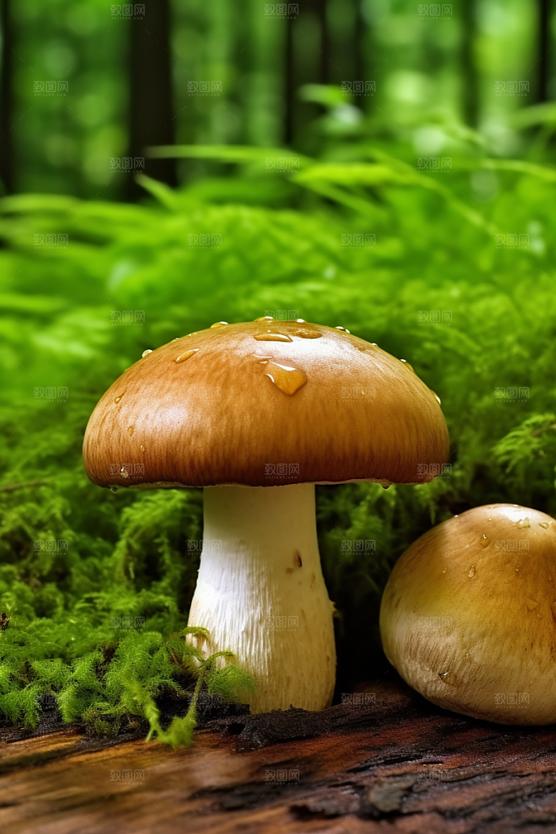牛肝菌菌子高清摄影图