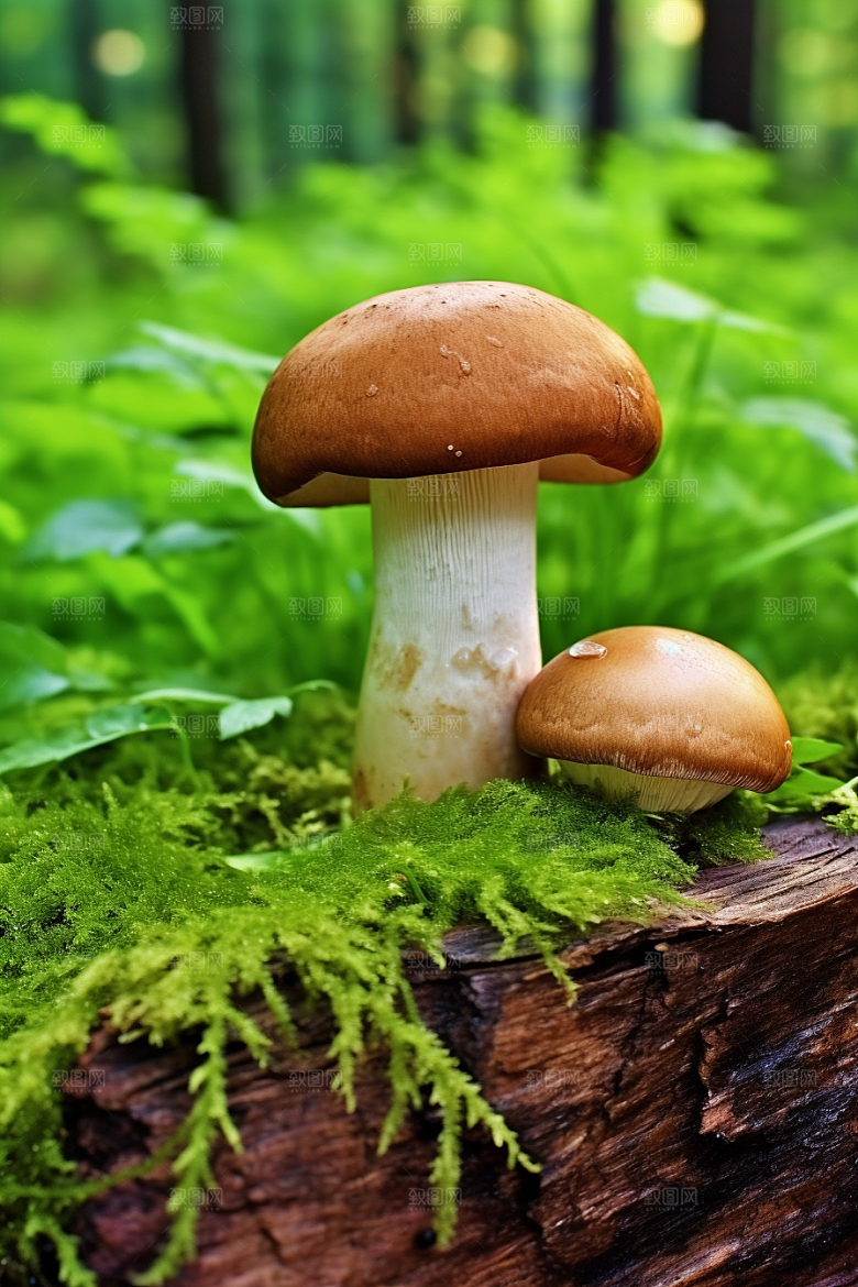 牛肝菌菌子云南摄影图