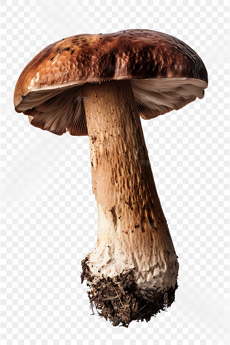 牛肝菌自然菌子摄影图