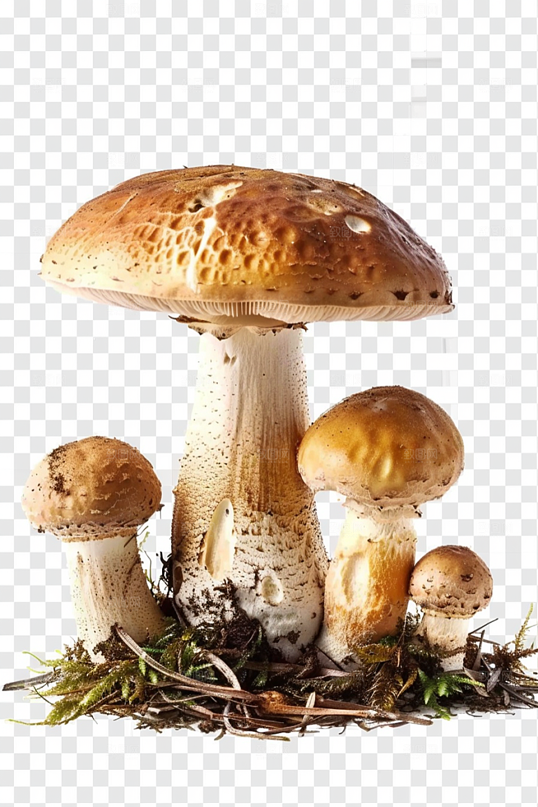 牛肝菌食材新鲜摄影图