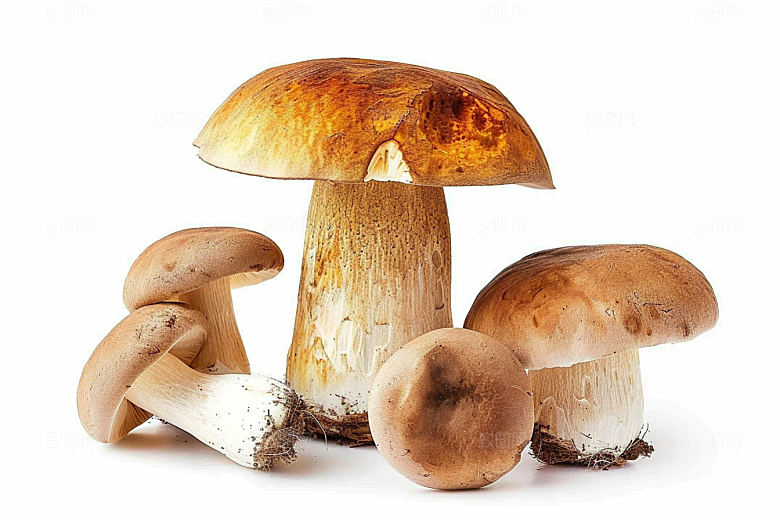 牛肝菌蘑菇山珍摄影图
