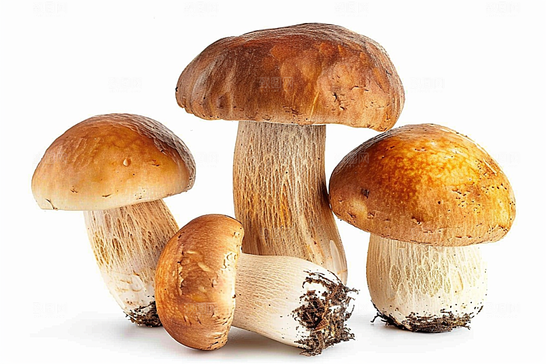 牛肝菌蘑菇高清摄影图
