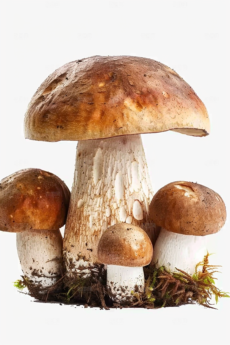 牛肝菌菌菇美味摄影图