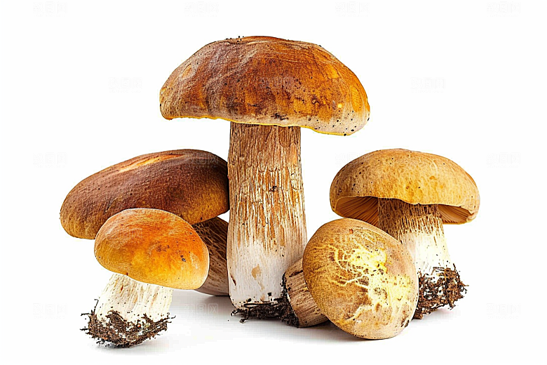 牛肝菌美食野味摄影图