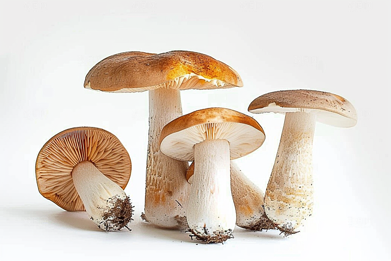 牛肝菌食材自然摄影图