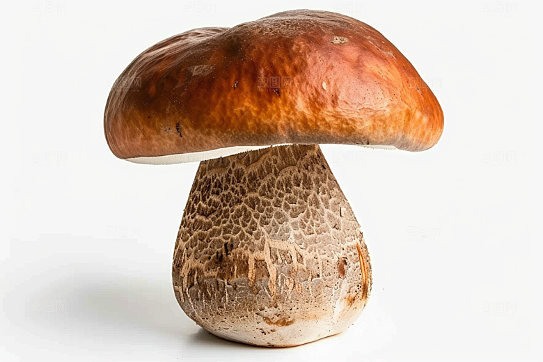 牛肝菌野味美食摄影图