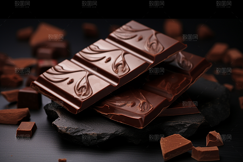 暖冬巧克力美食零食素材