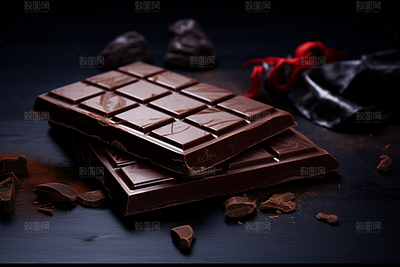 暖冬巧克力高清甜食素材