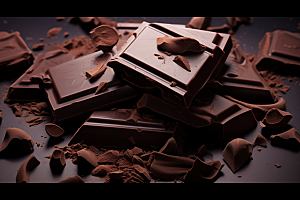 暖冬巧克力美食美味素材