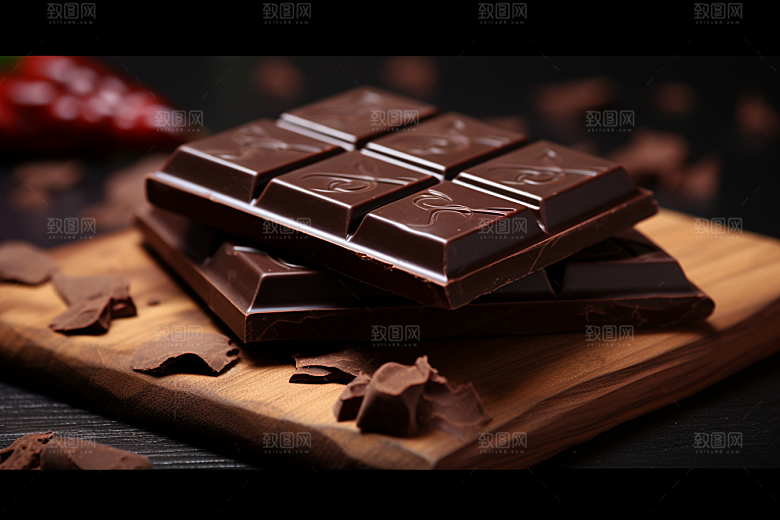 暖冬巧克力美味可可素材