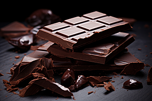 暖冬巧克力零食高清素材