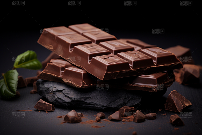 暖冬巧克力高清美食素材