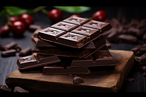 暖冬巧克力高清可可素材