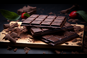 暖冬巧克力美食美味素材