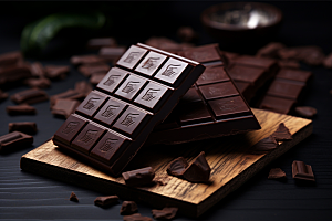 暖冬巧克力高清零食素材