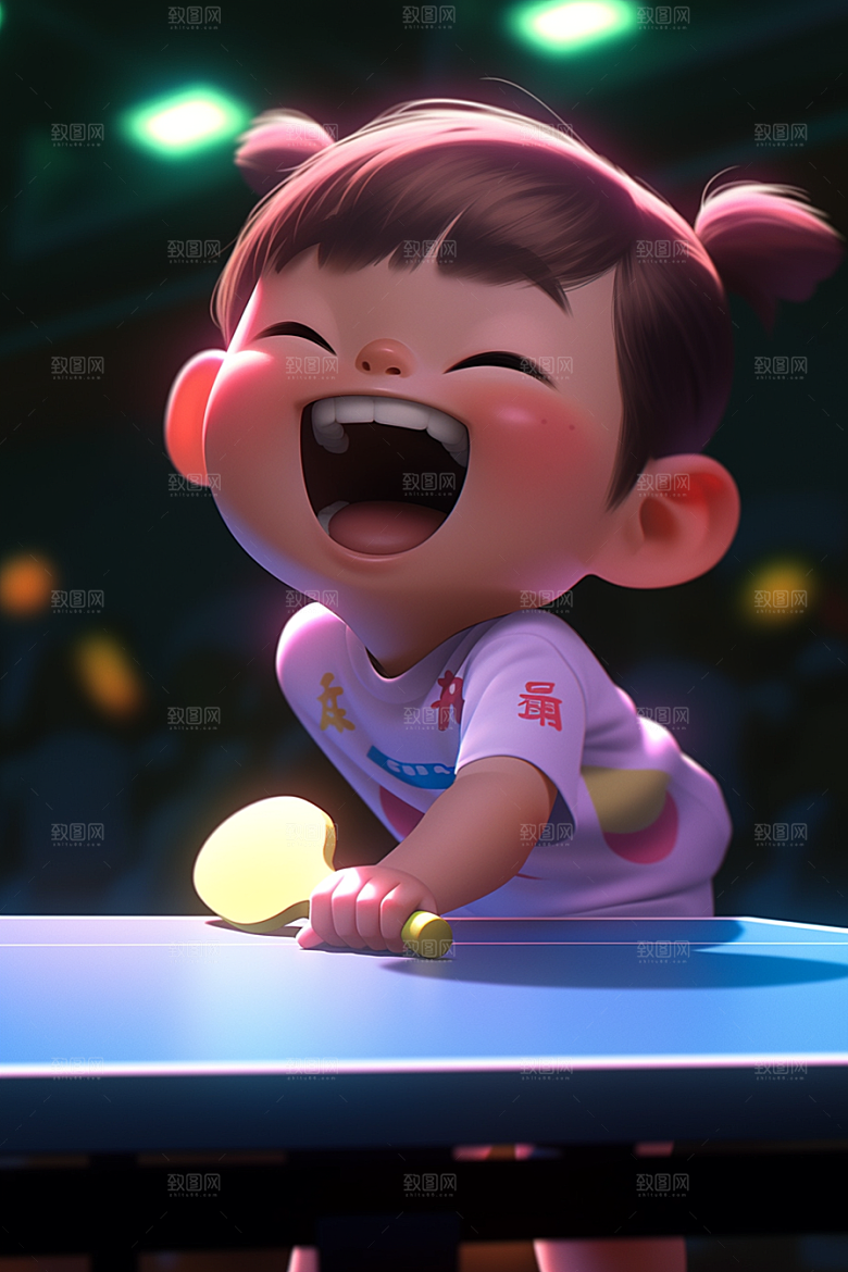 青少年运动锻炼立体模型
