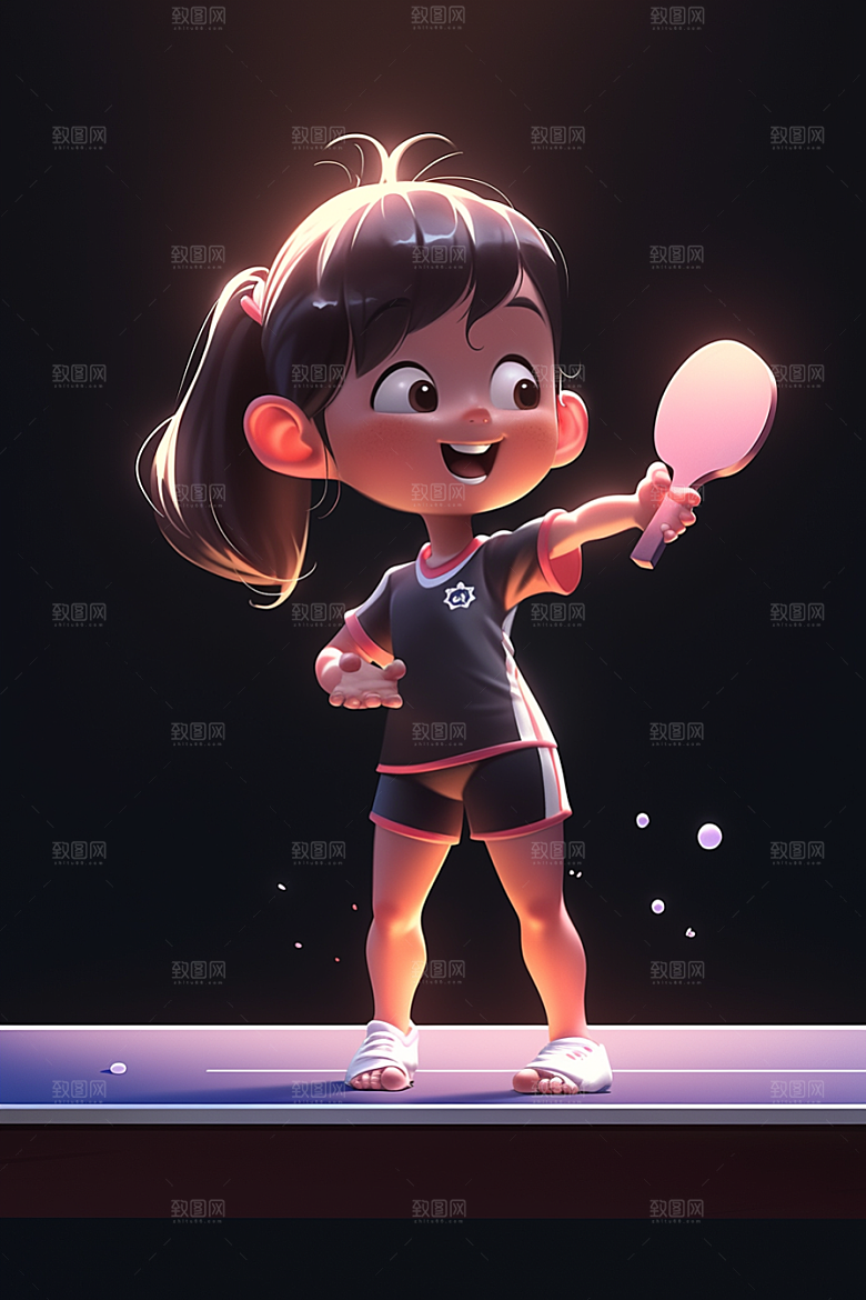 青少年运动立体青春模型