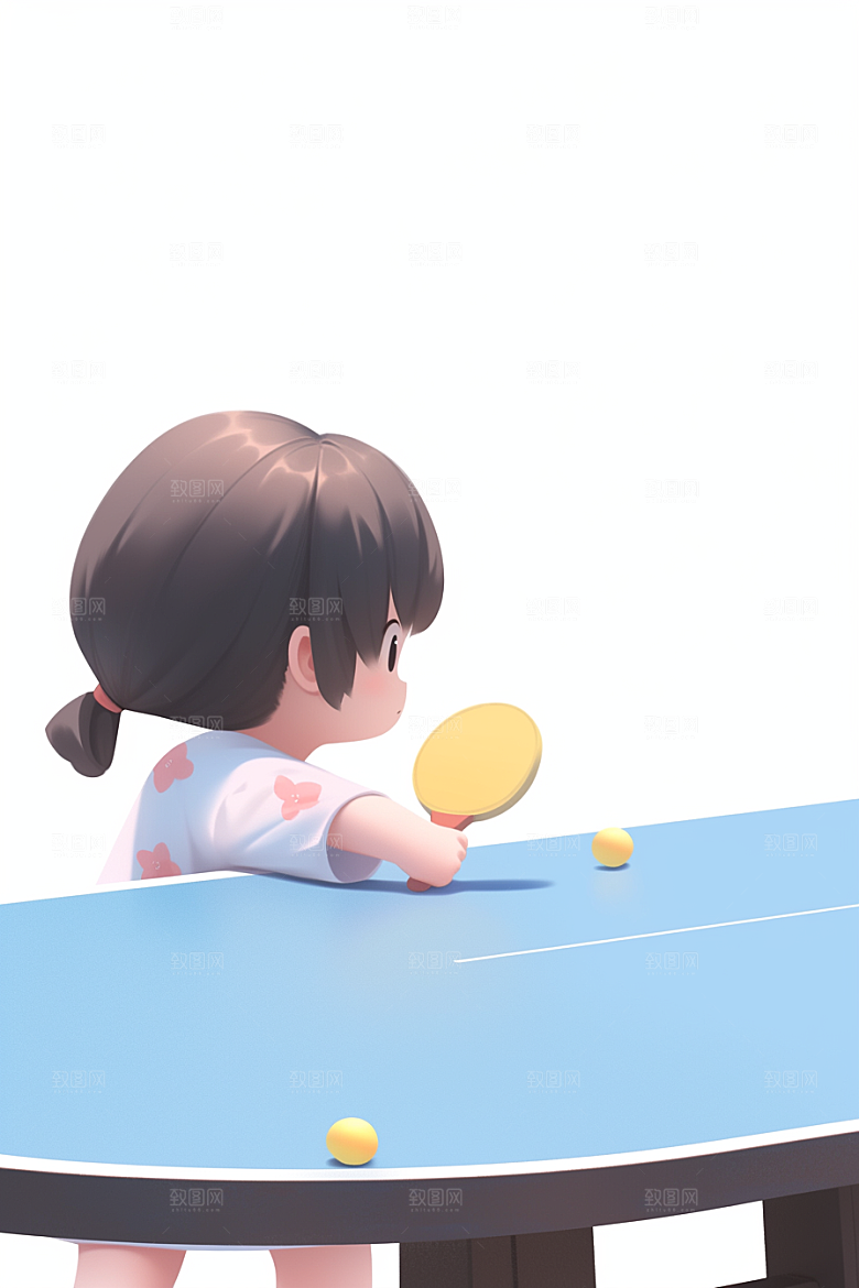 青少年运动立体高清模型