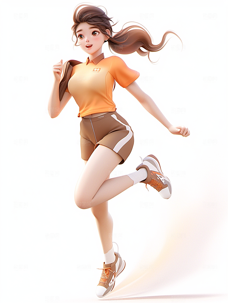 青少年运动高清活力模型